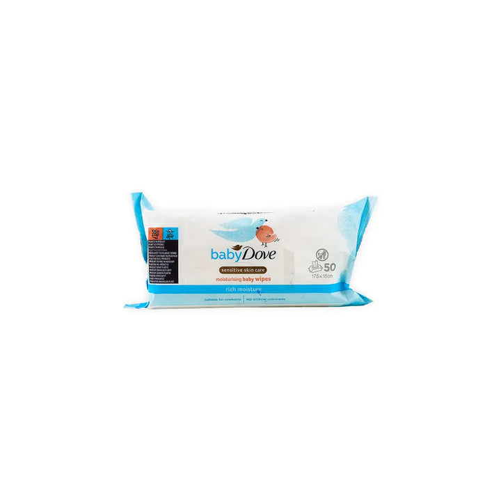 54308-Dove Baby Wipes 50pcs-Rich Moisture