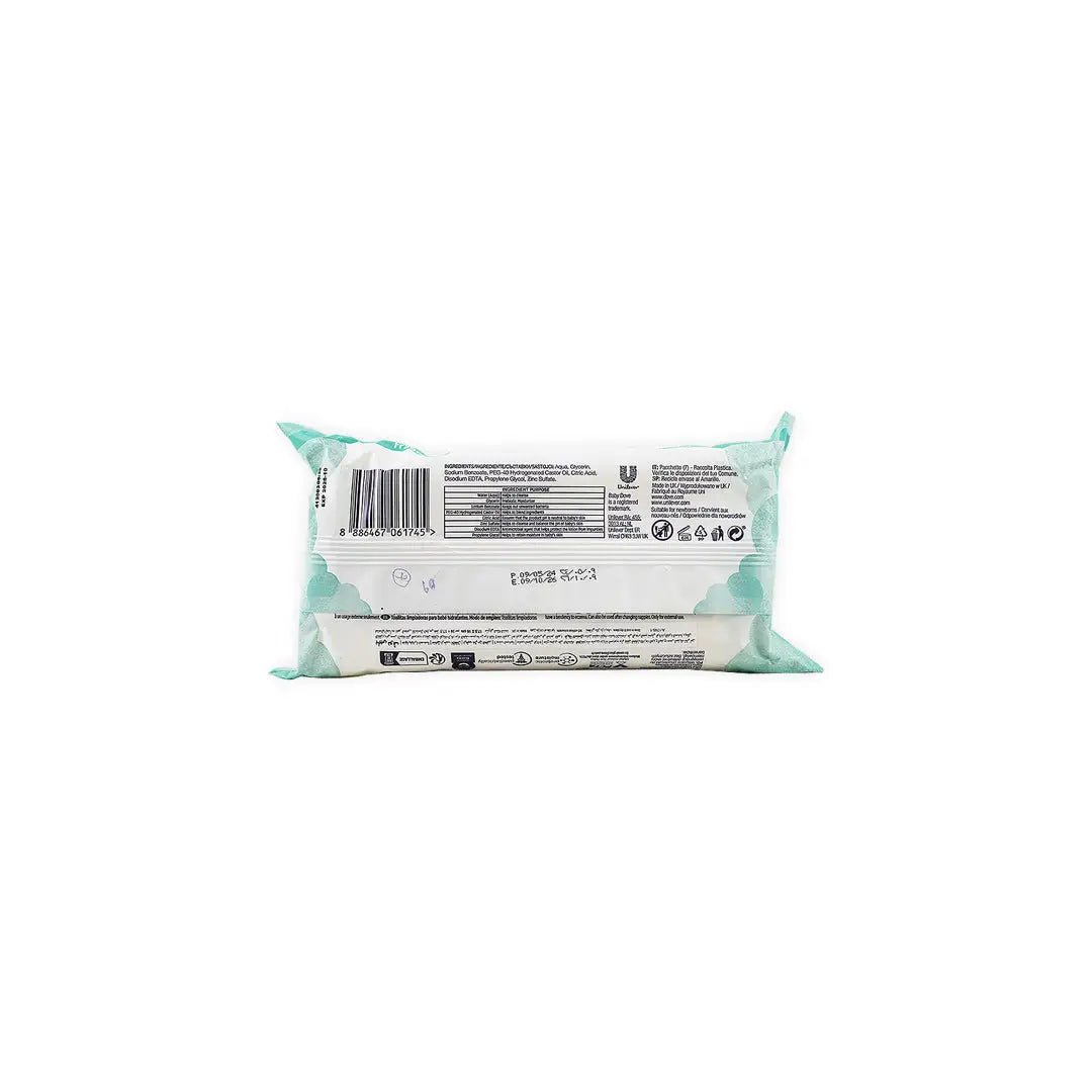 54309-Dove Baby Wipes 50pcs-Freagrance Free Moisture +2