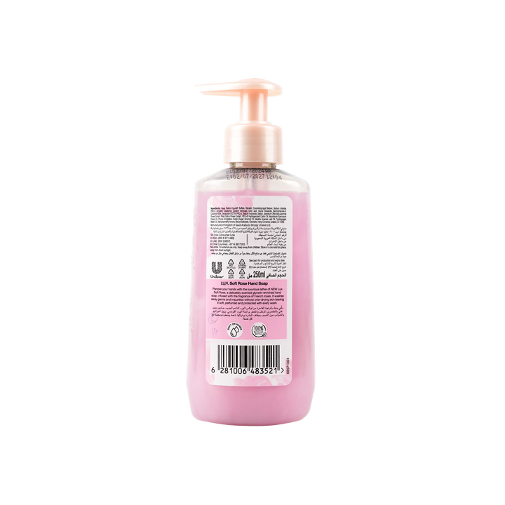 54313-Lux Perfumed Hand Soap 250ml-Soft Rose +1