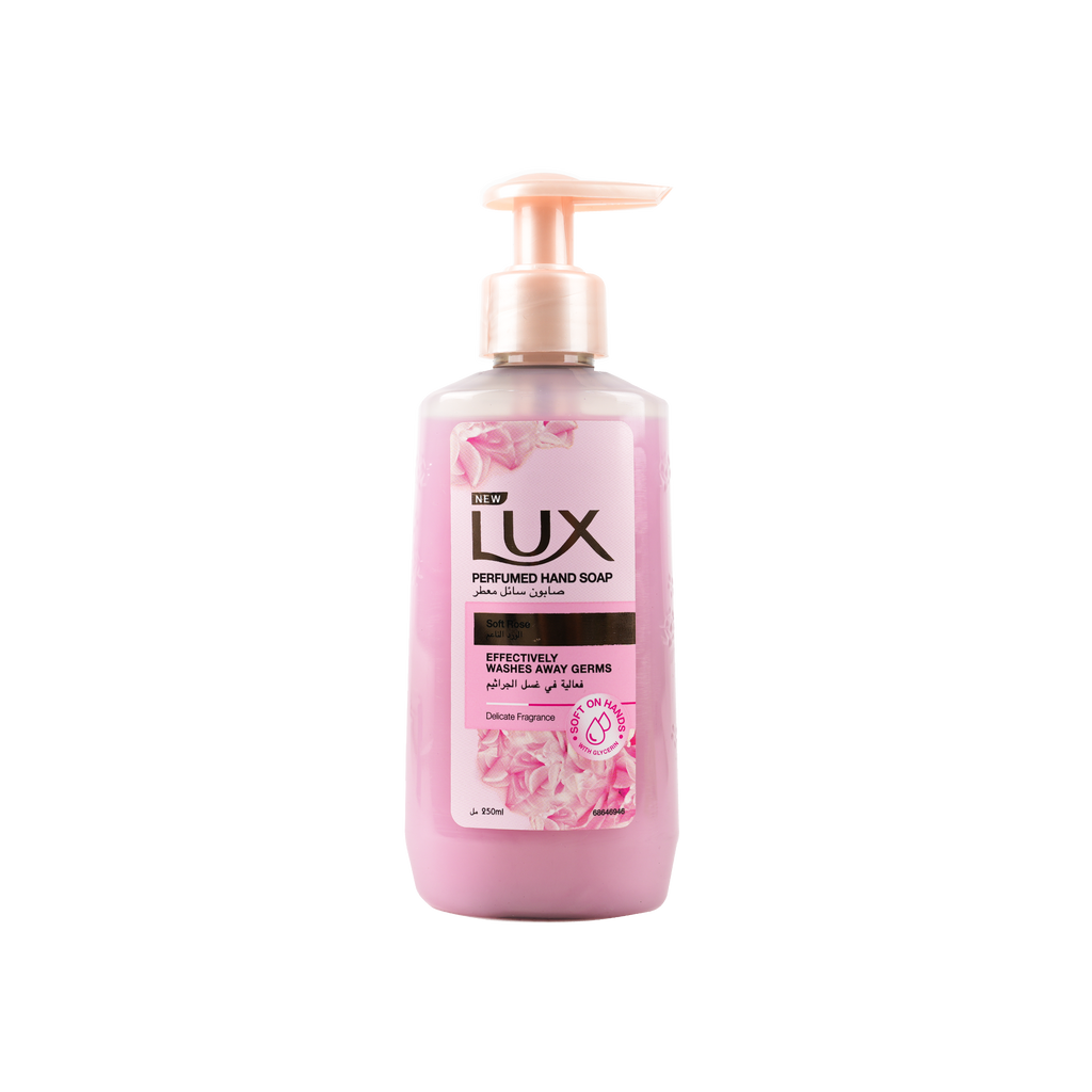 Lux Perfumed Hand Soap 250ml-Soft Rose