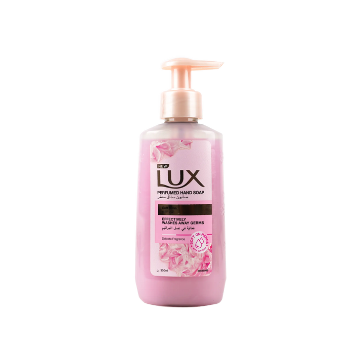 54313-Lux Perfumed Hand Soap 250ml-Soft Rose