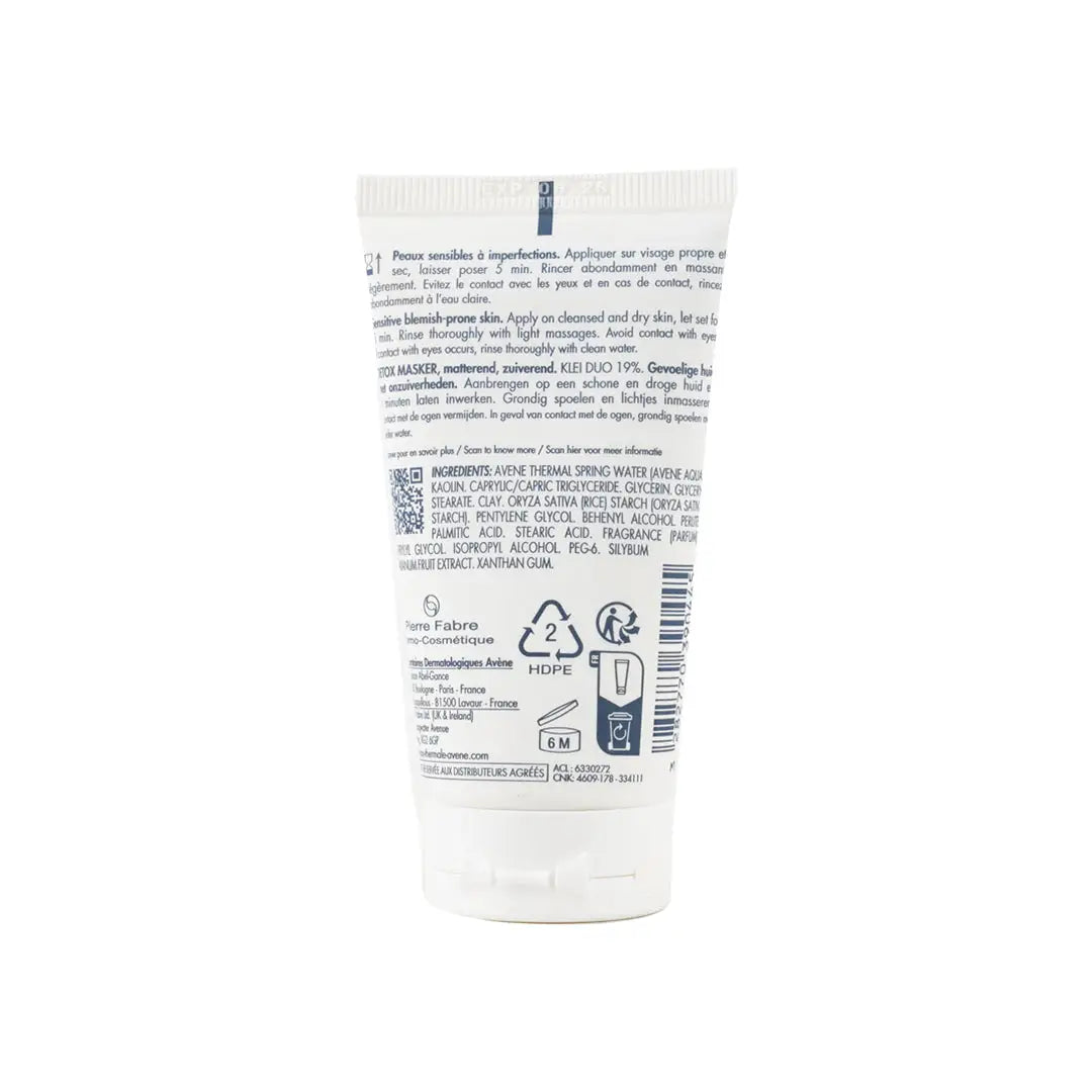 54315-Avene Cleanance Detox Mask 50ml +1