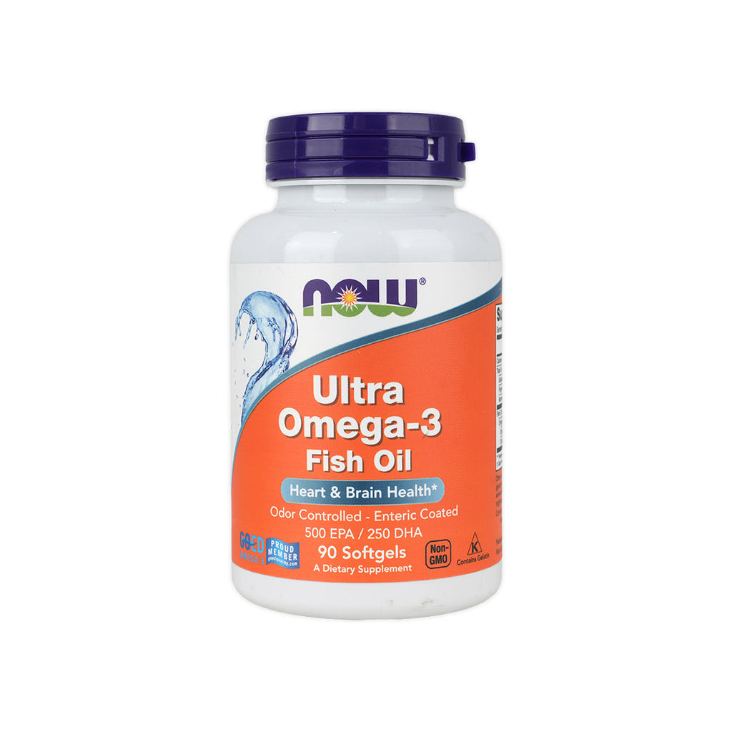 Now Ultra Omega 3-Fish Oil 90 Softgels