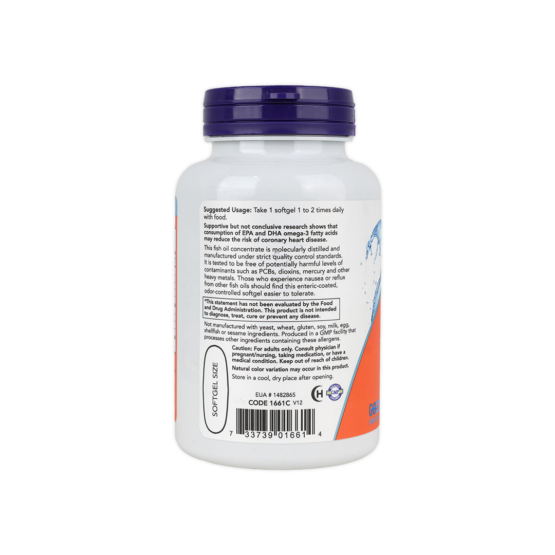 Now Ultra Omega 3-Fish Oil 90 Softgels