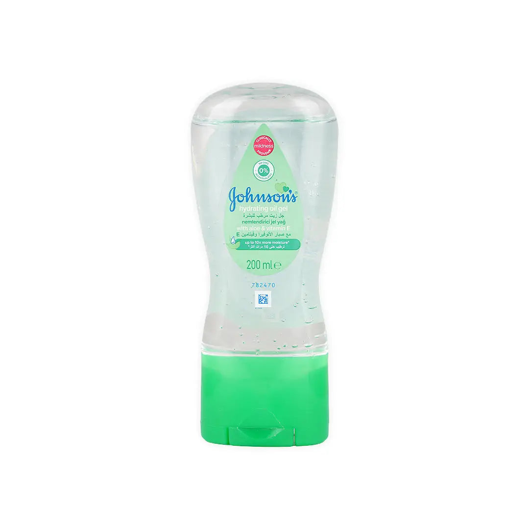 54343-Johnson's Hydrating Oil Gel 200ml-Aloe & Vit E