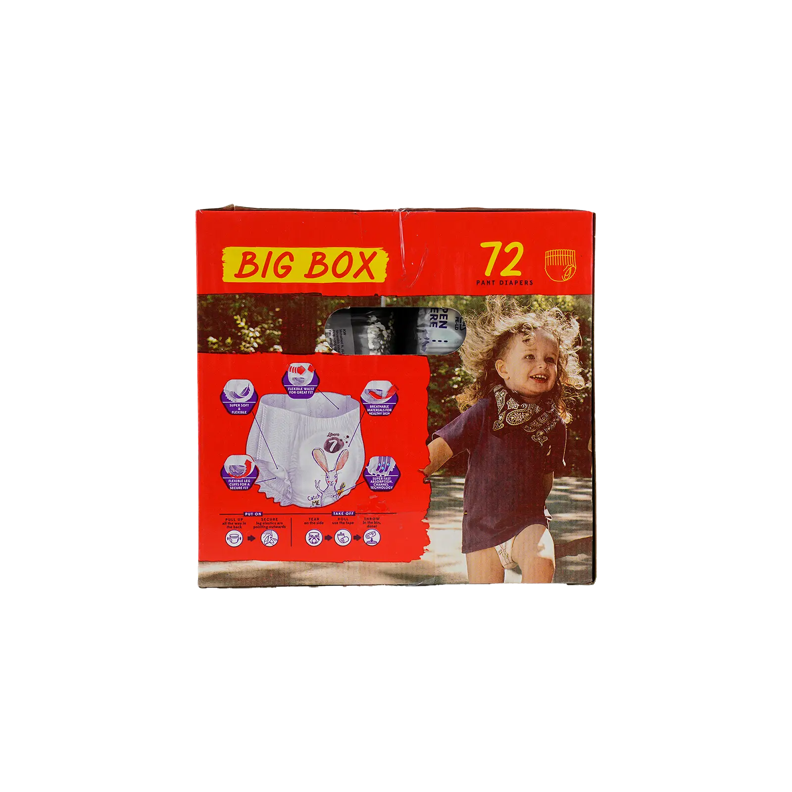 Libero Up&Go Pants No.7 (16-26Kg) Box 72Pcs+Gift