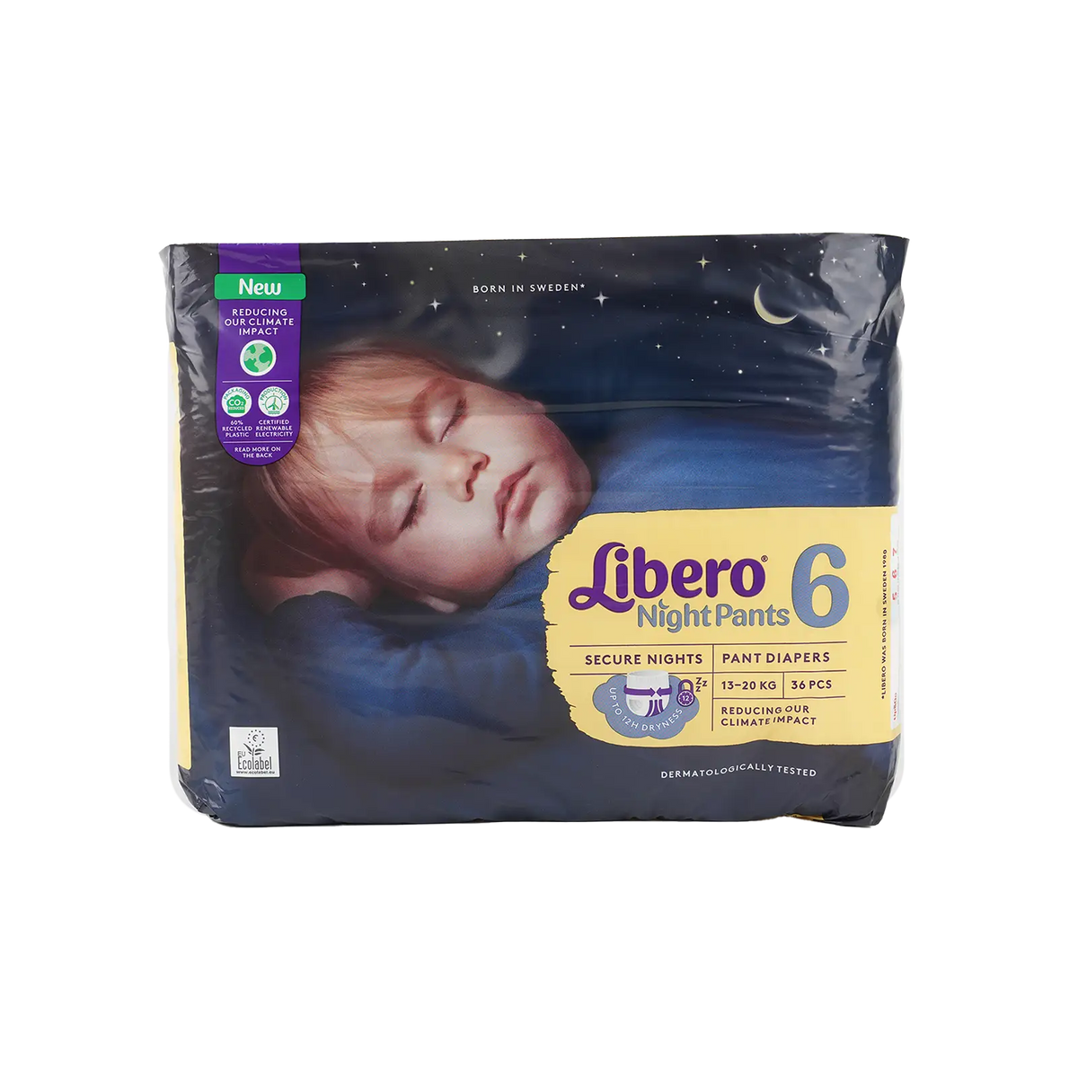 54346-Libero Night Pants No.6 (13-20kg) 36Pcs