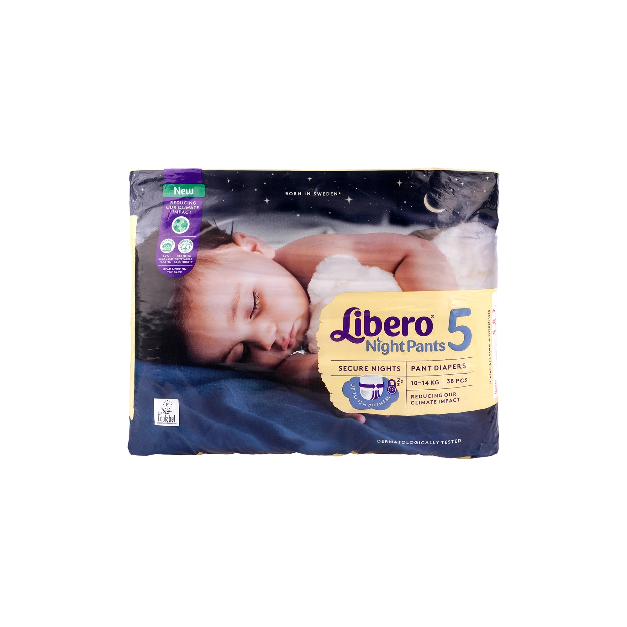 54347-Libero Night Pants No.5 (10-14kg) 38Pcs