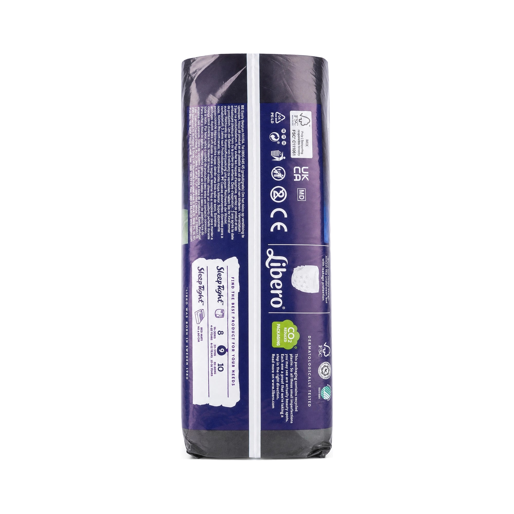 54348-Libero Sleep Tight Pants No.9 (22-37kg) 10Pcs +3