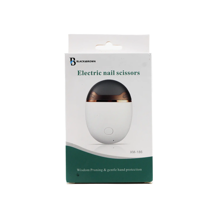 54359-Black &amp; Brown Electric Nail Scissors