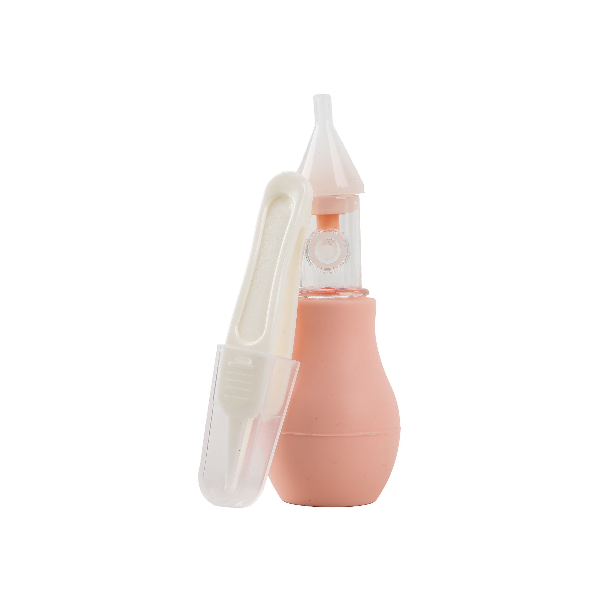 Black & Brown Baby Nasal Aspirator-Pink