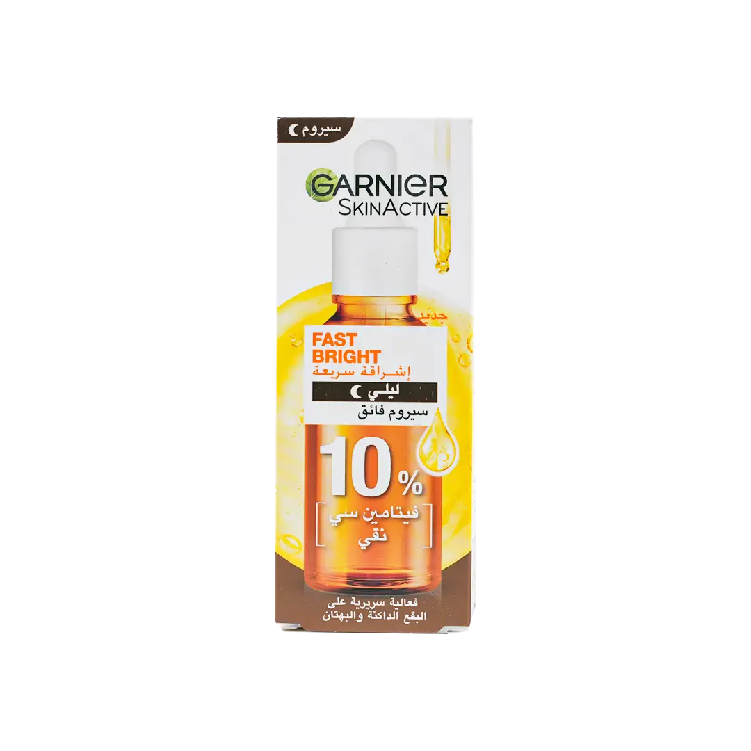 Garnier Fast Bright Night Booster Serum 30ml-Vitamin C