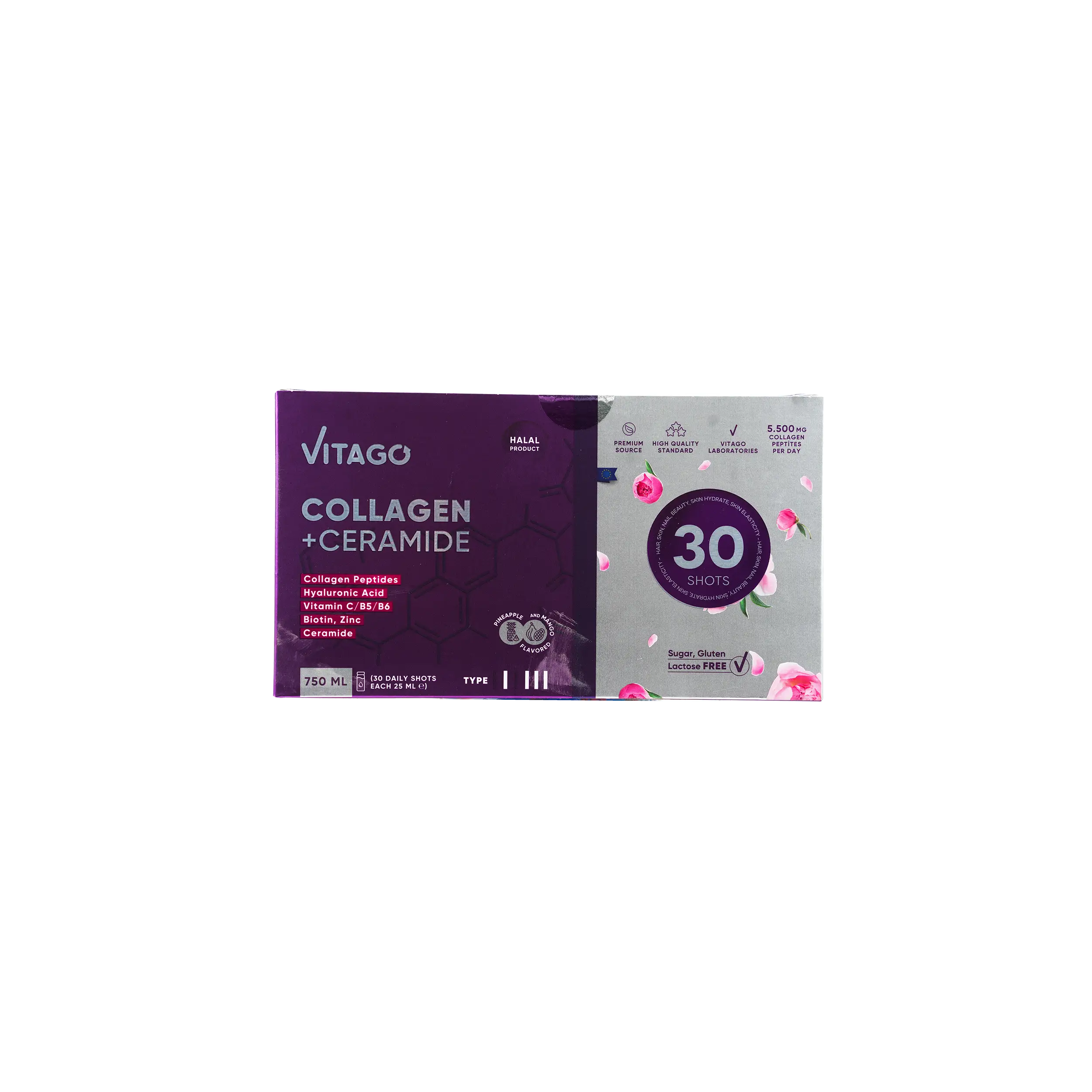 Vitago Collagen + Ceramide (25mlx30) Shots