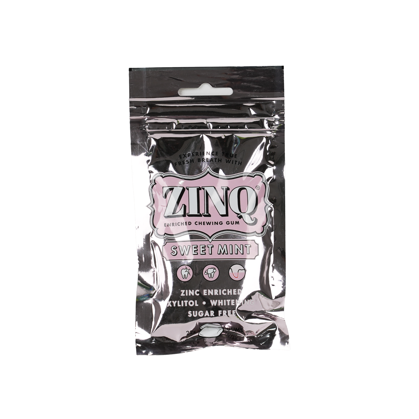 Zinq Sweetmint Chewing Gum 22pcs