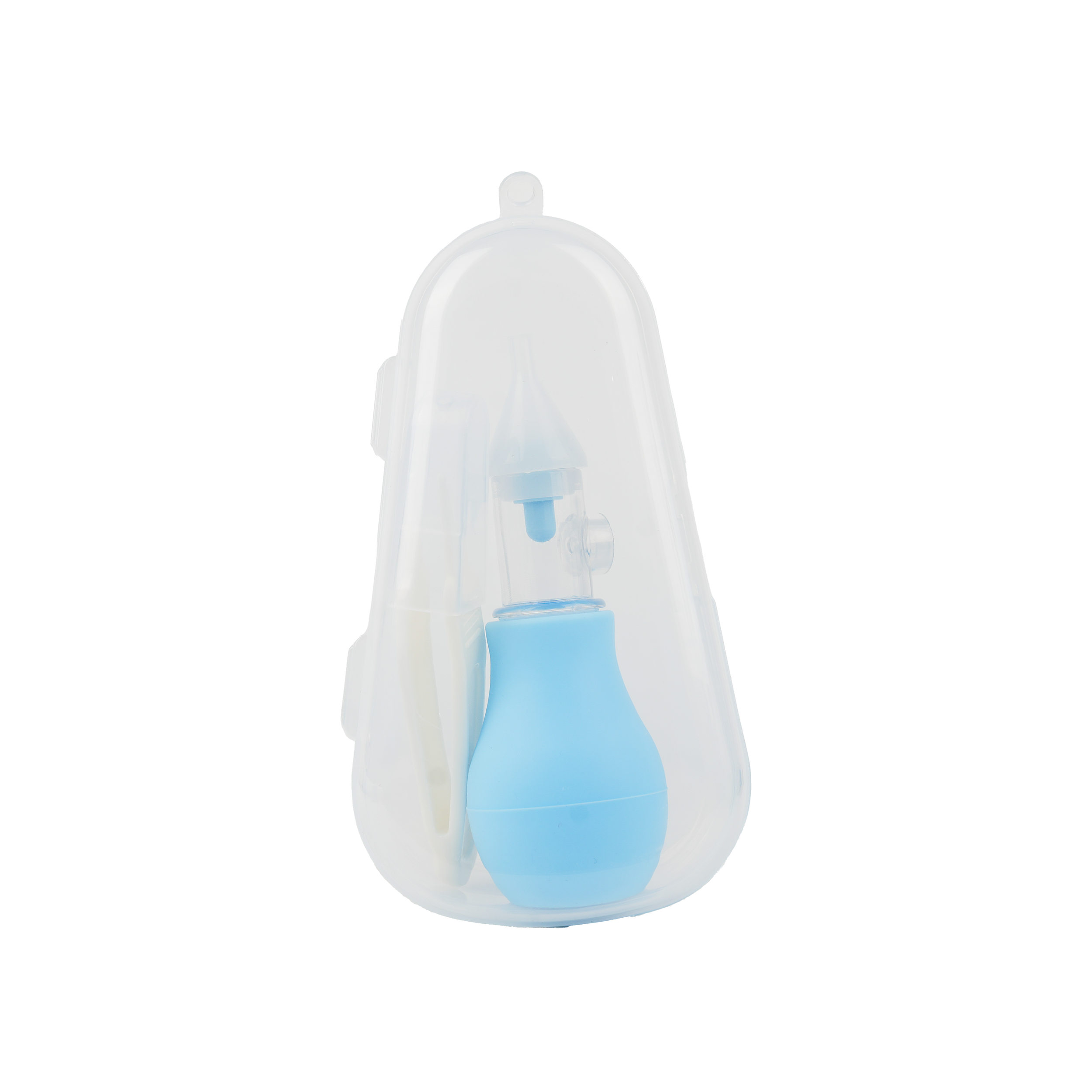 Black & Brown Baby Nasal Aspirator-Blue