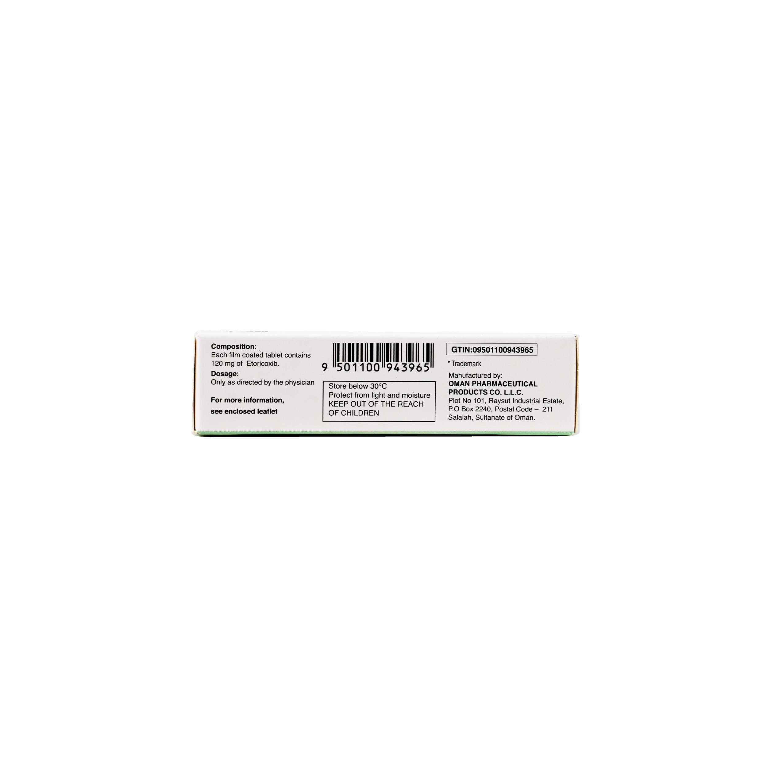 Etoxib-120mg 7 Tablets