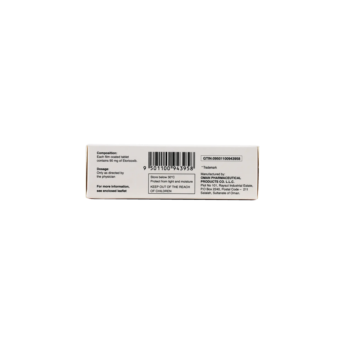 54383-Etoxib-90mg 28 Tablets +1