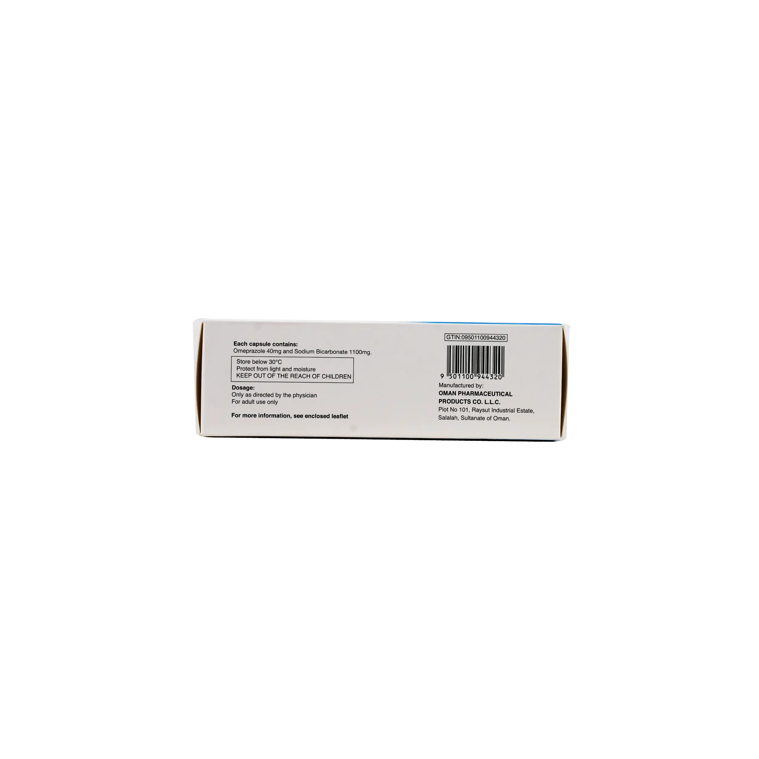 Omezyn Plus 40mg/1100mg 4x7 Capsules