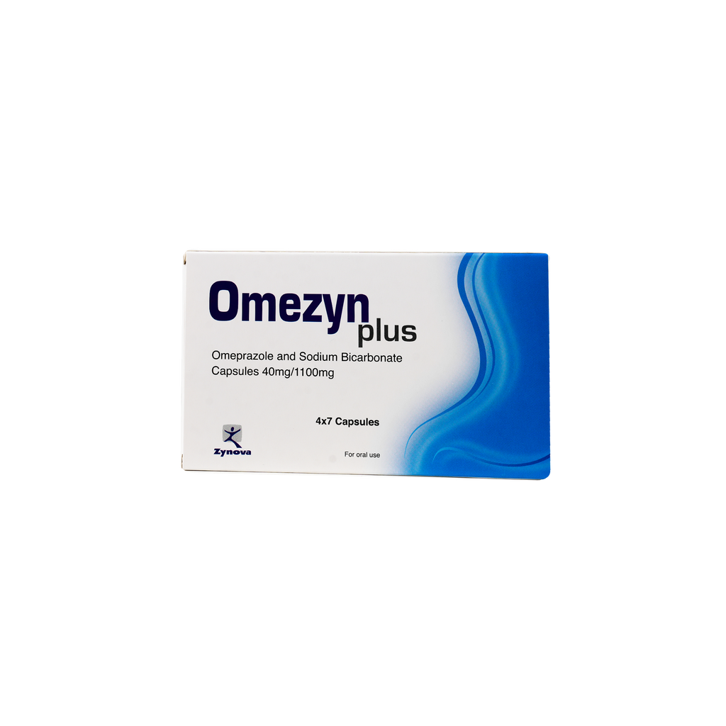 Omezyn Plus 40mg/1100mg 4x7 Capsules