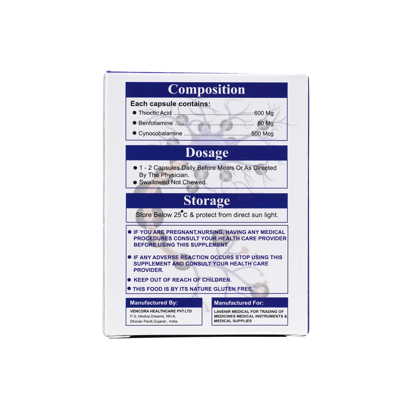 Thiocure Compound 30 Capsules