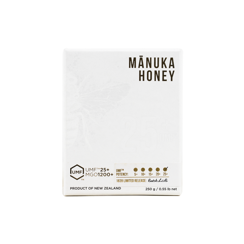 1839 Manuka Honey (Umf 25 + Mgo 1200+) 250g