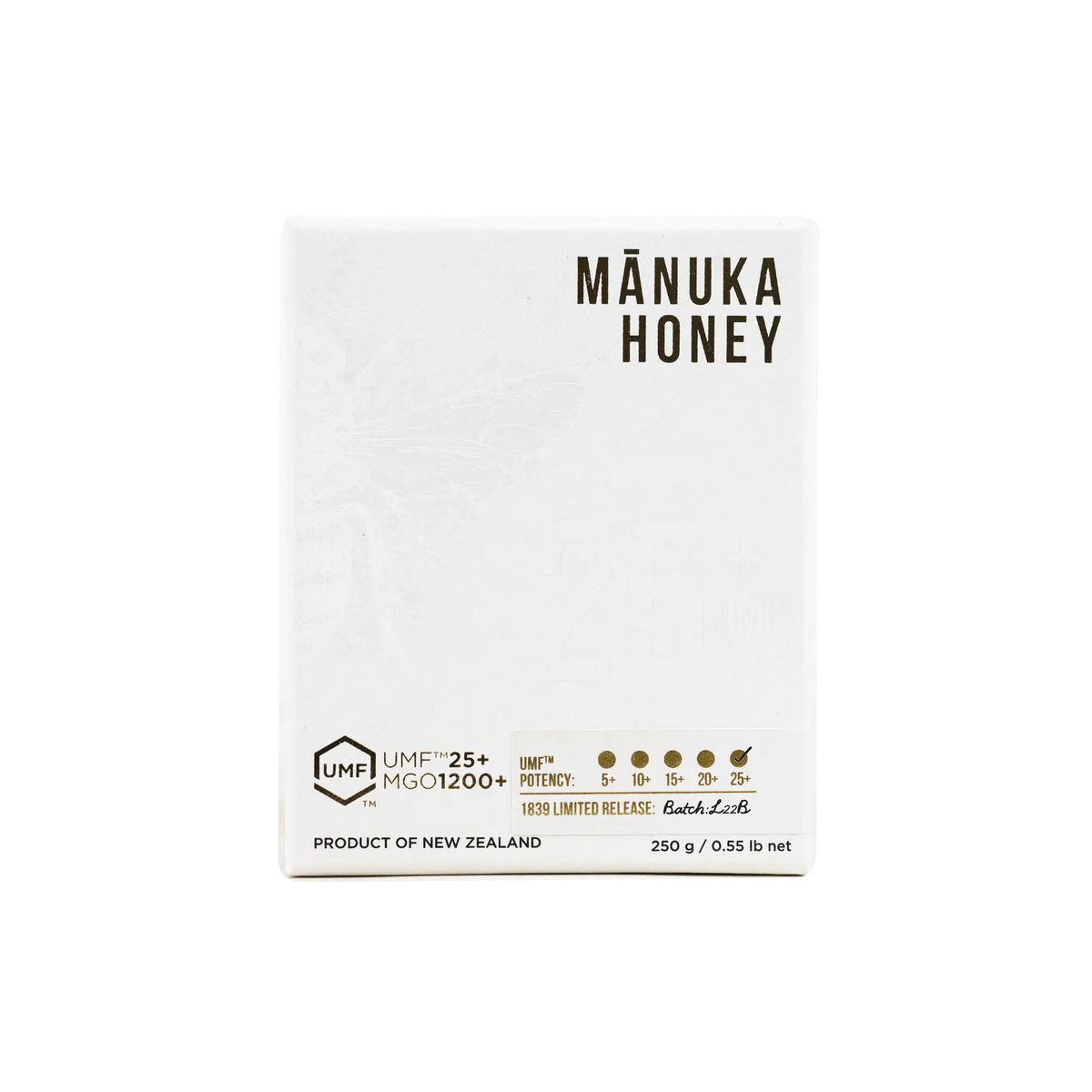 54386-1839 Manuka Honey UMF25+ 250g