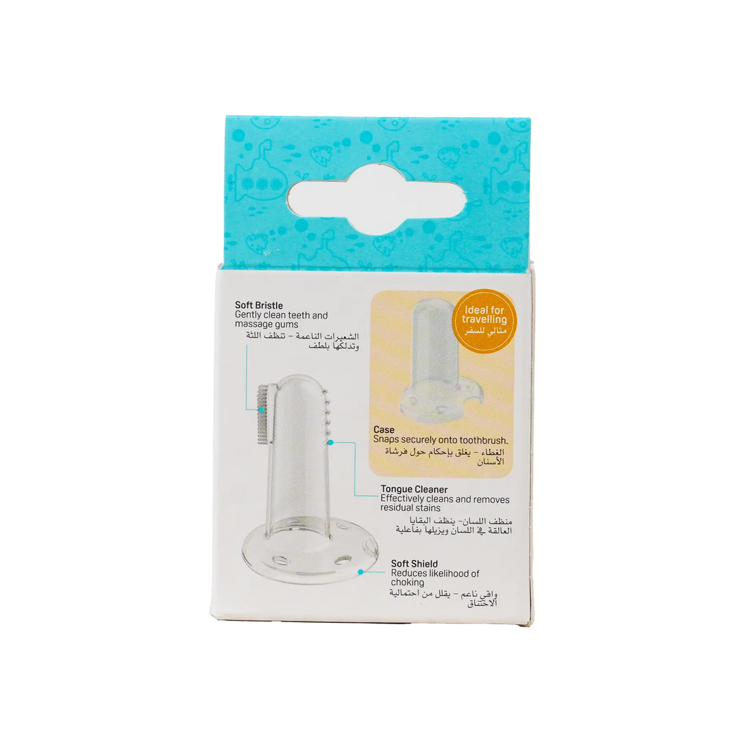 54389-Pigeon Silicone Finger Toothbrush +3m-79593 +3