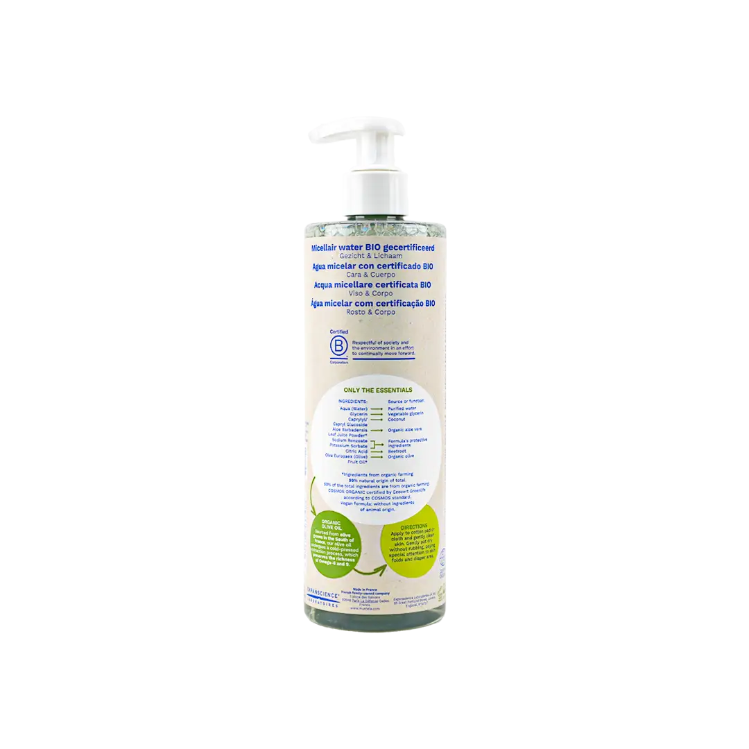 54400-Mustela Famille Micellar Water 400ml +2