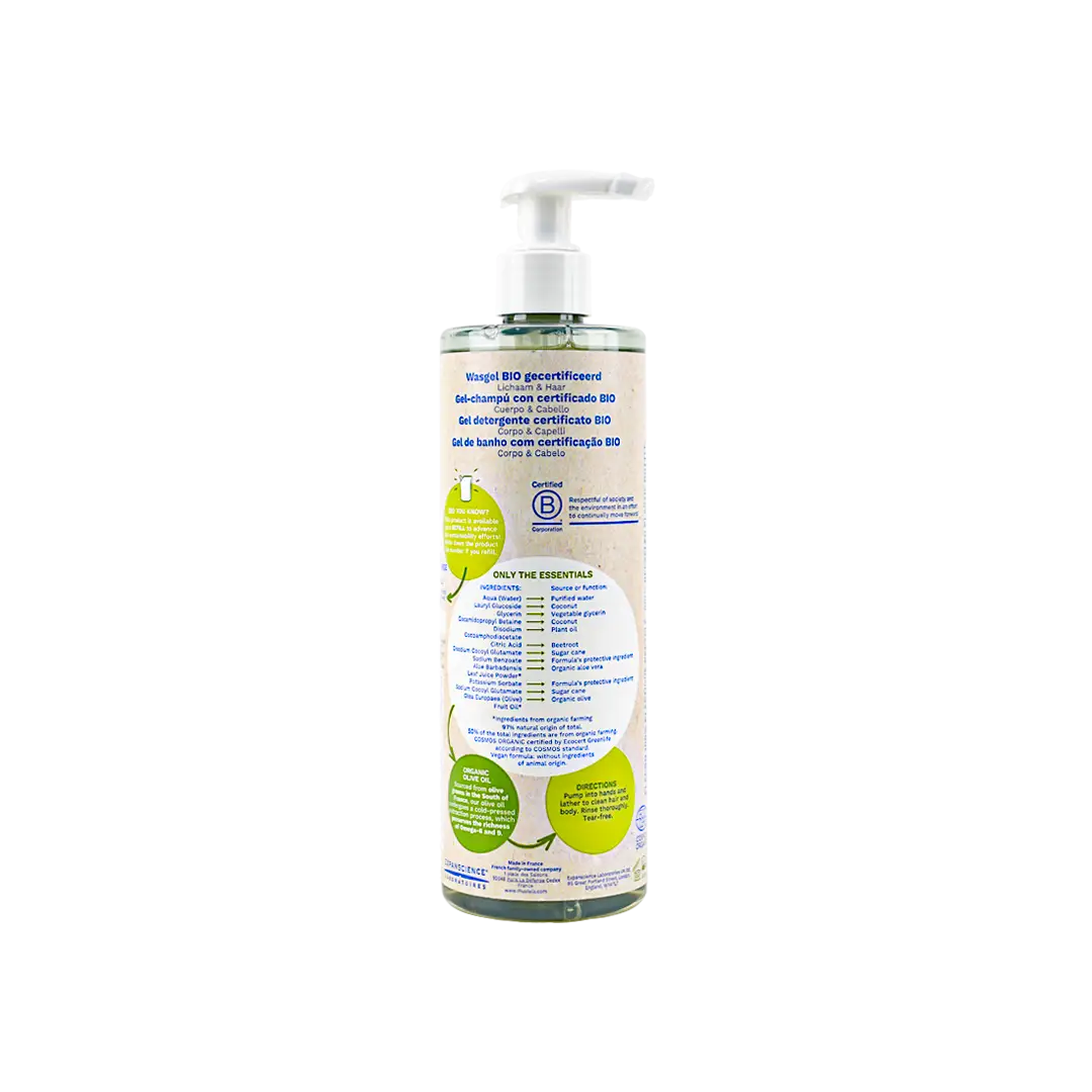 54401-Mustela Famille Cleansing Gel 400ml +2