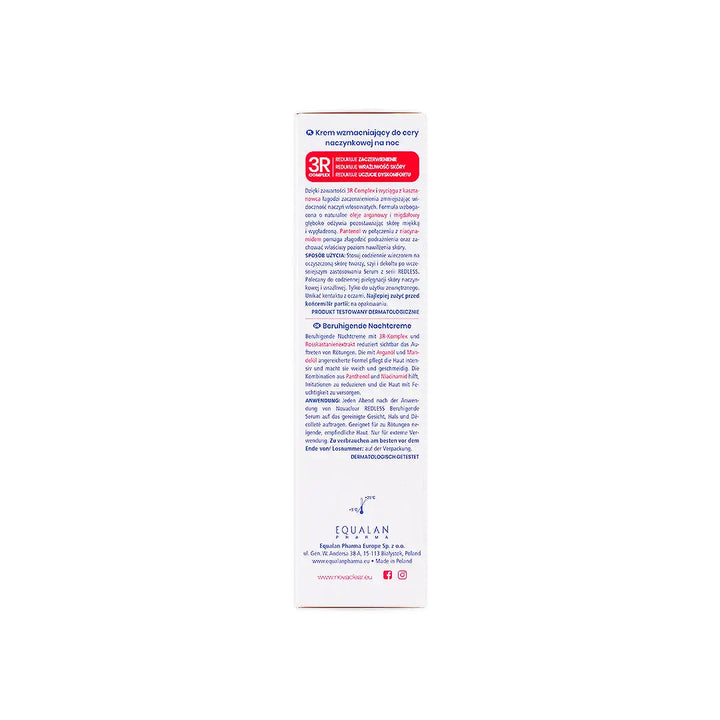 54412-Novaclear Redless Soothing Night Cream 50ml +5
