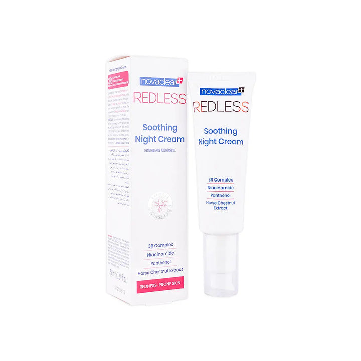 54412-Novaclear Redless Soothing Night Cream 50ml +1