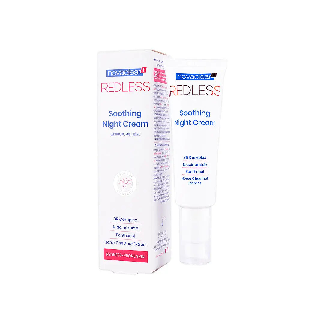 54412-Novaclear Redless Soothing Night Cream 50ml +7