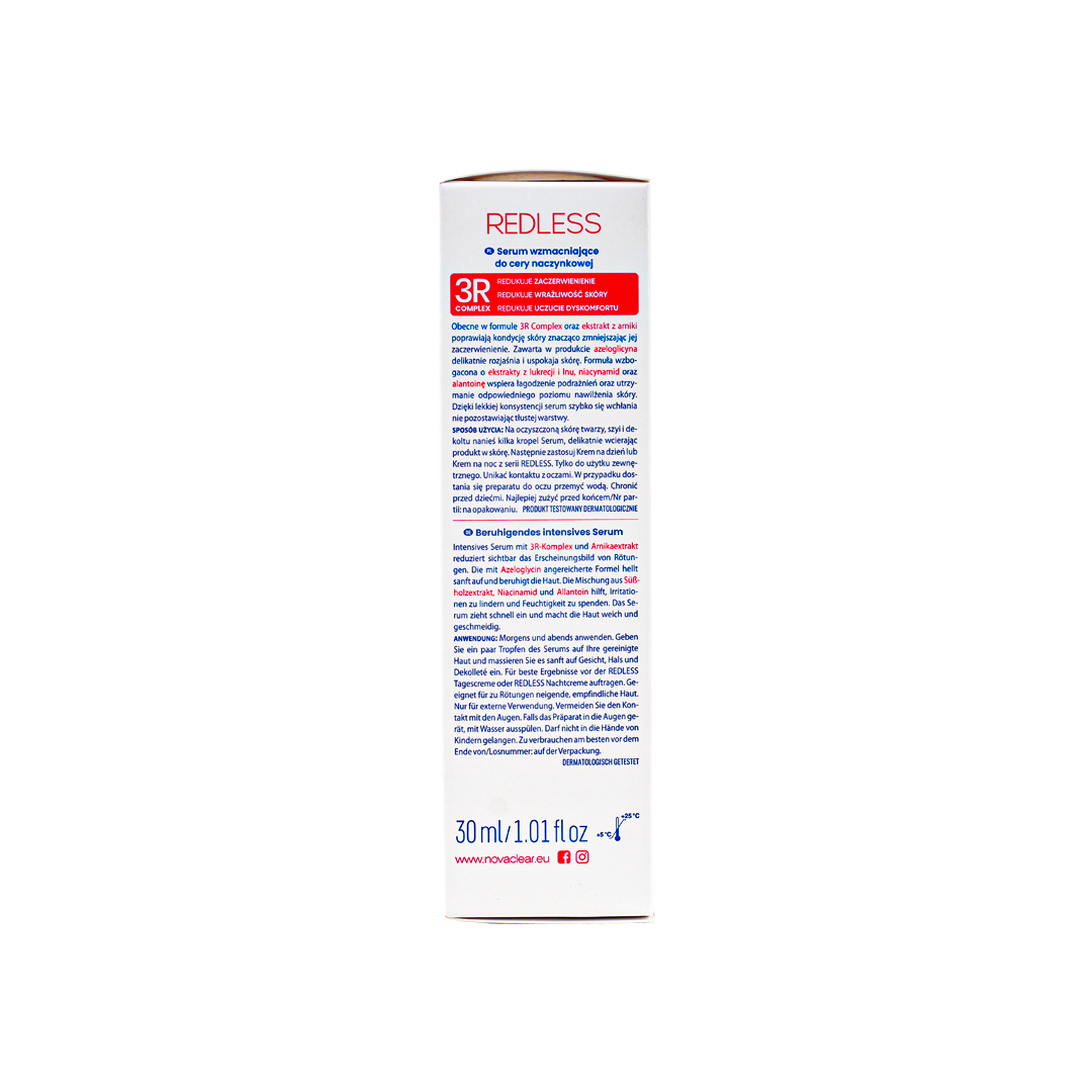 Novaclear Redless Soothing Intense Serum 30ml