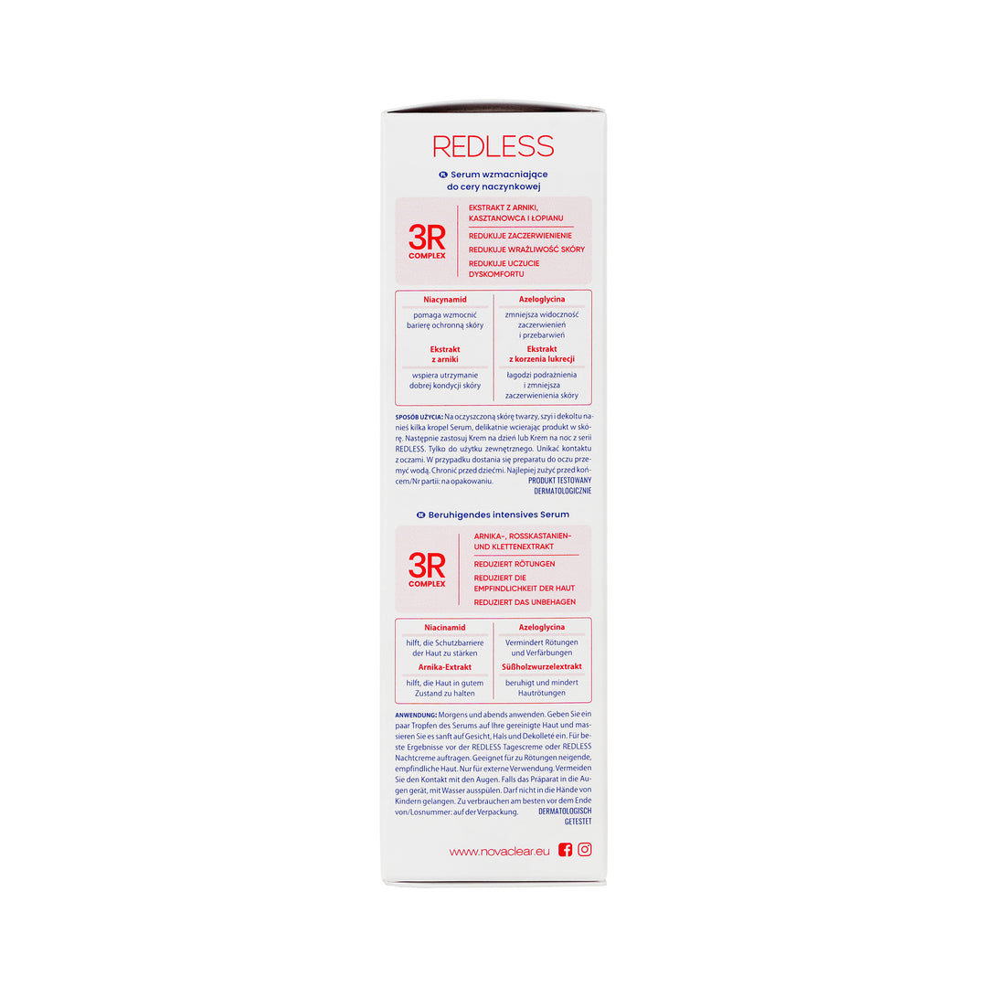 54413-Novaclear Redless Soothing Intense Serum 30ml +6