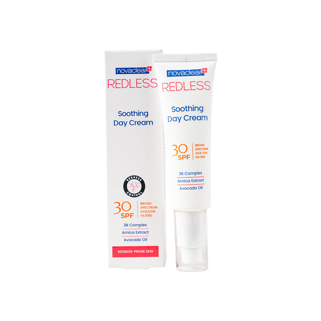 Novaclear Redless Spf30 Soothing Day Cream 50ml