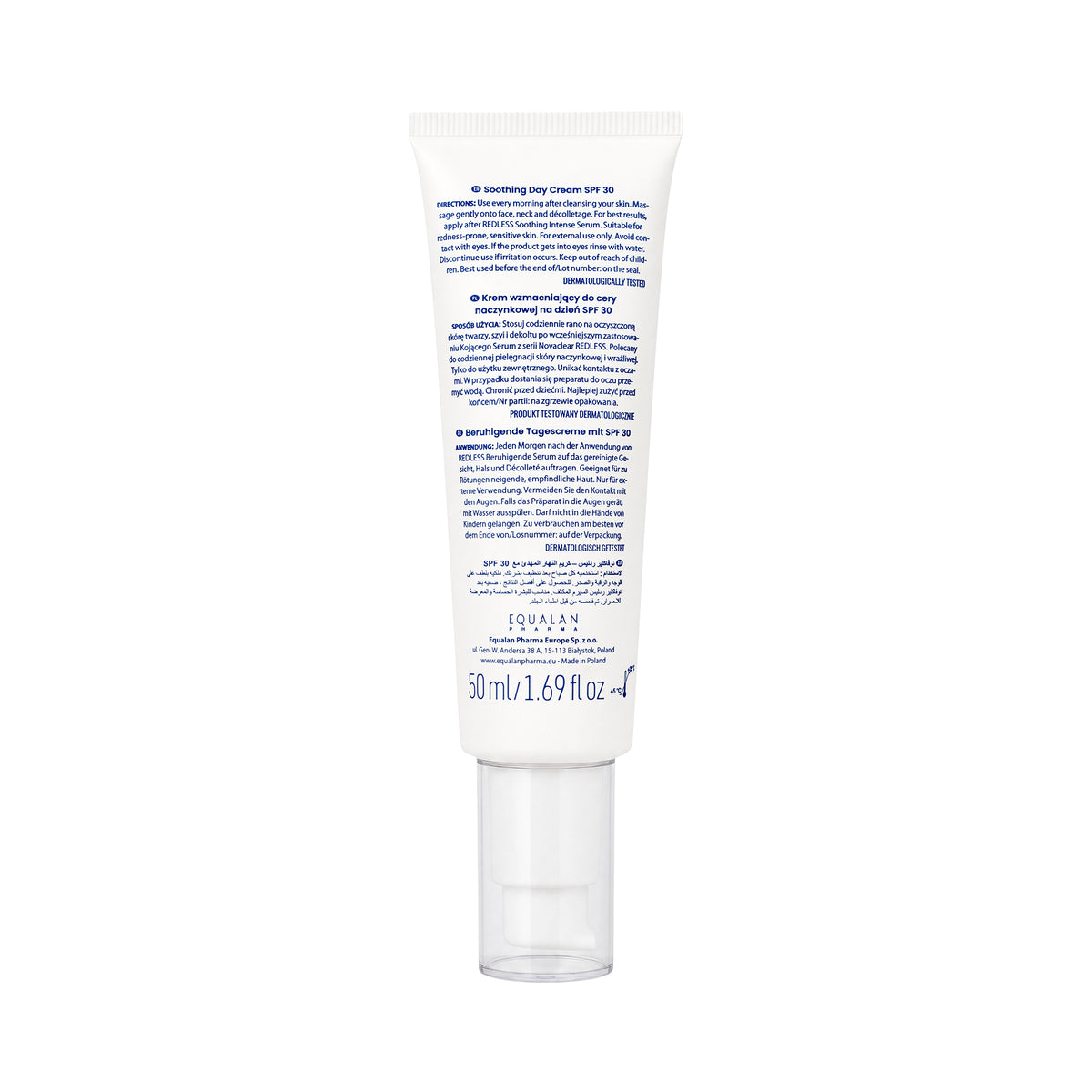 54414-Novaclear Redless SPF30 Soothing Day Cream 50ml +1
