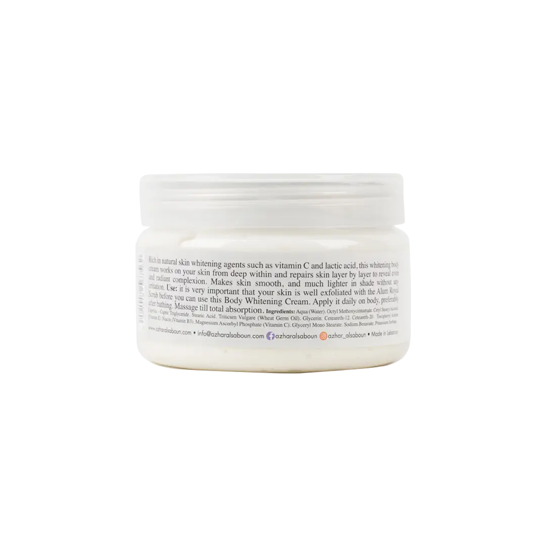 Azhar Al Saboun Whitening Body Cream 300g-Clarity & Radiance
