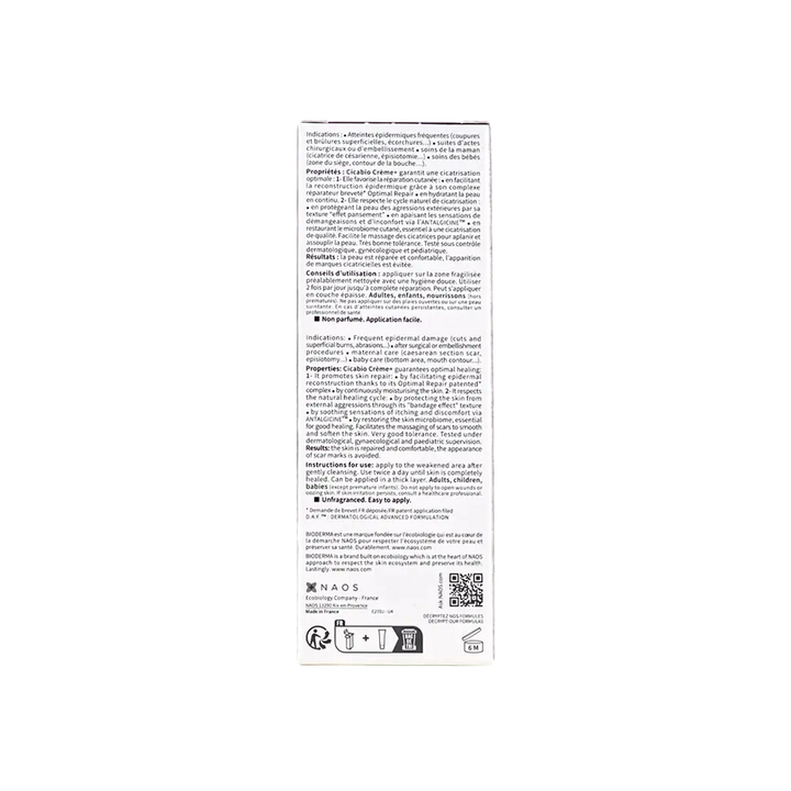54424-Bioderma Cicabio Cream+ 40ml +4