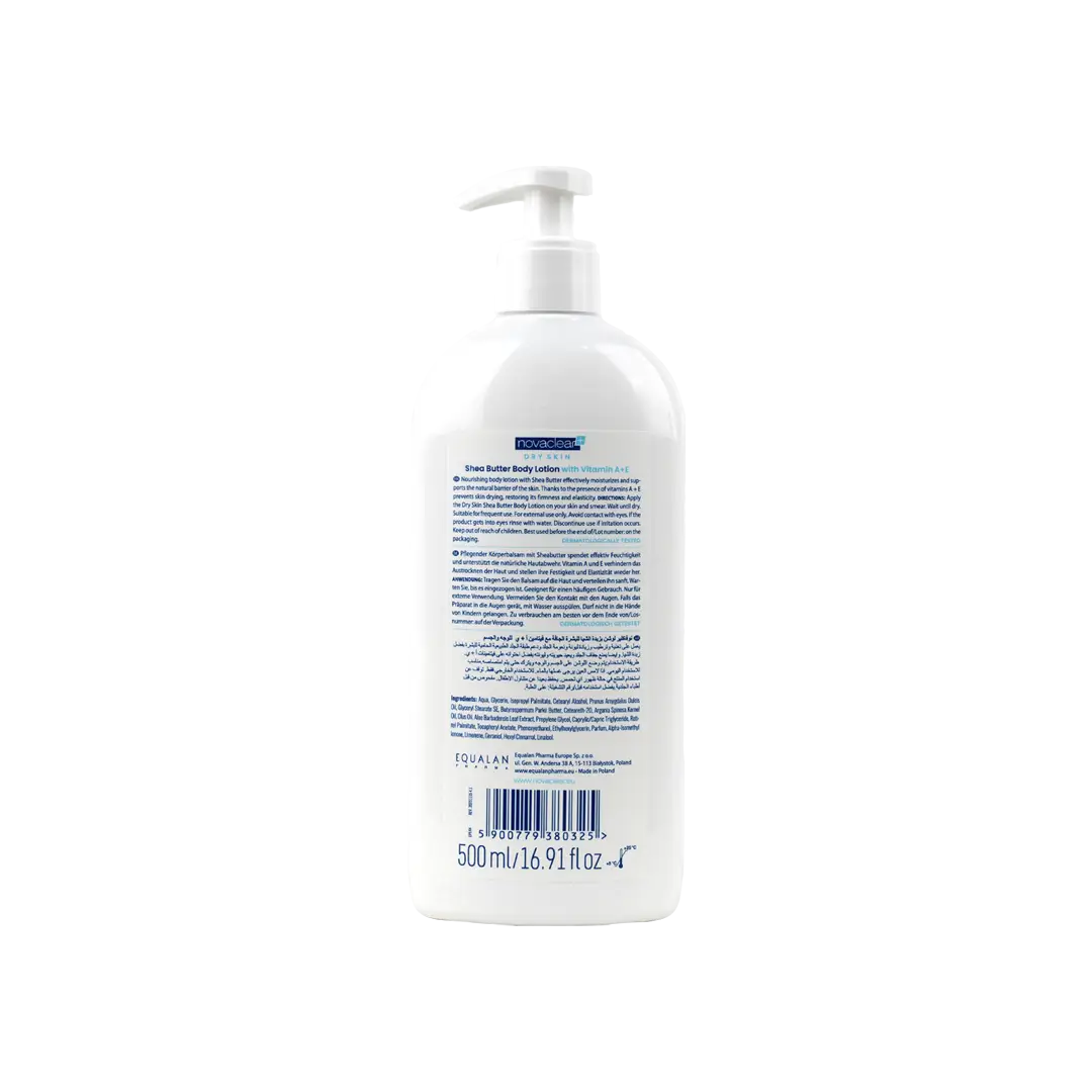 Novaclear Shea Butter Body Lotion 500ml-Dry Skin
