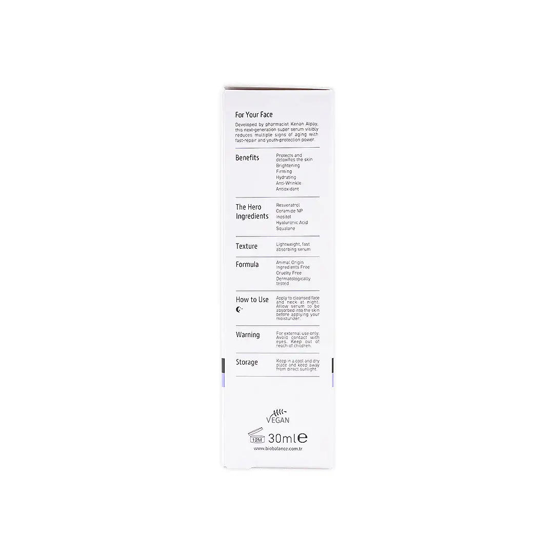 Bio Balance Advanced Night Recovery Super Serum 30ml