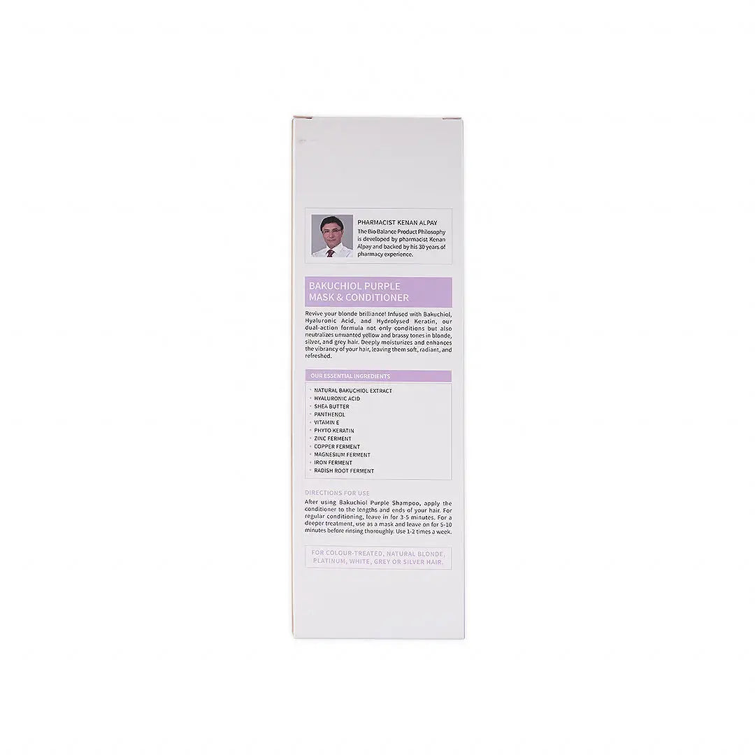 54456-Bio Balance Bakuchiol Purple Mask &amp; Conditioner 330ml +7
