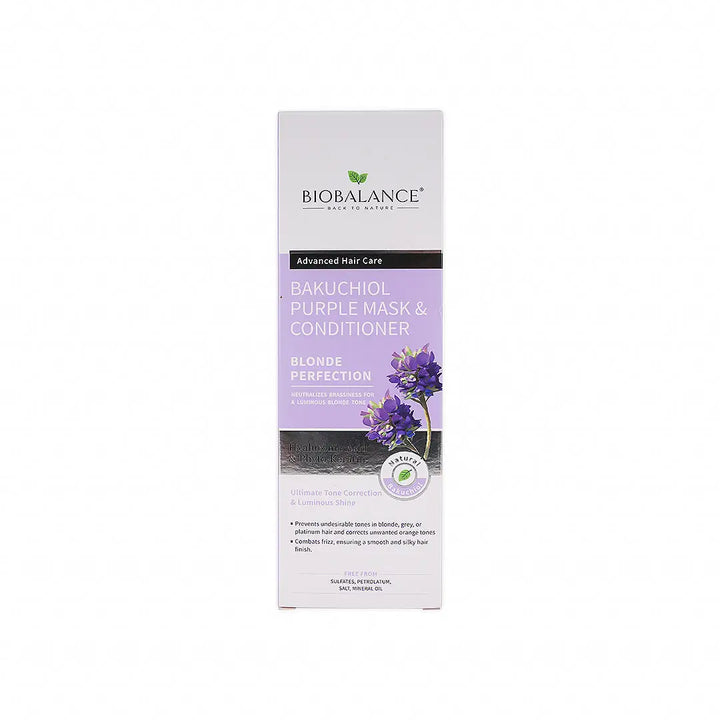54456-Bio Balance Bakuchiol Purple Mask &amp; Conditioner 330ml +2