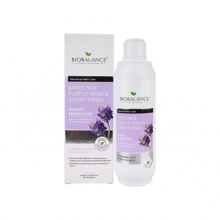 54456-Bio Balance Bakuchiol Purple Mask &amp; Conditioner 330ml +1