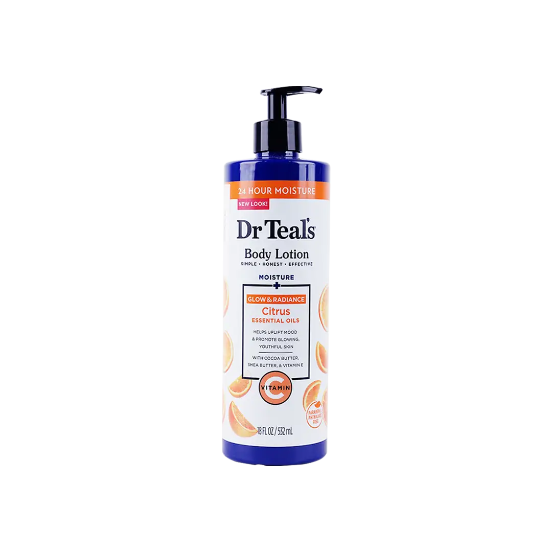 54457-Dr Teals Glow & Radiance Body Lotion 532ml-Vitamin C