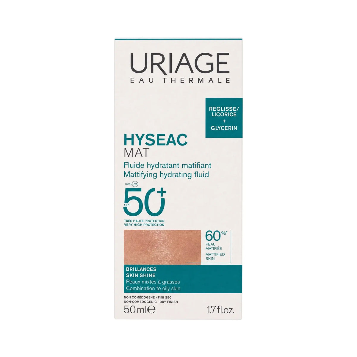 54460-Uriage Hyseac Mattifying fluid SPF50 50ml