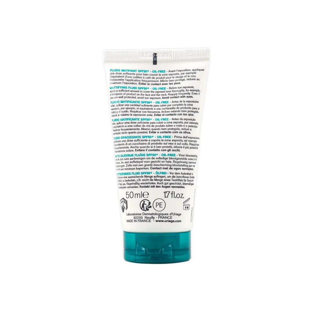 Uriage Hyseac Mattifying Flude Spf50 50ml
