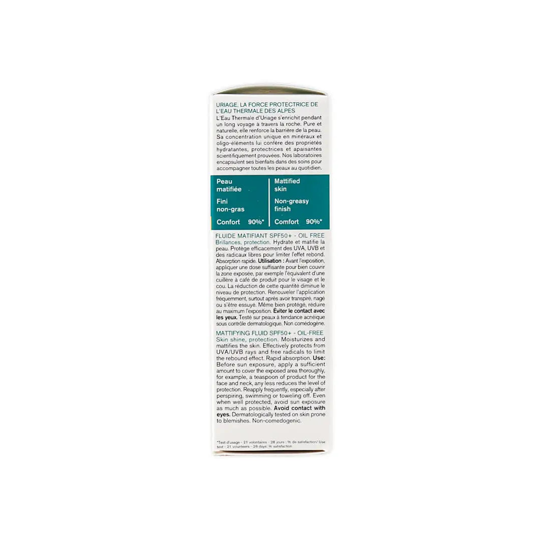 Uriage Hyseac Mattifying Flude Spf50 50ml