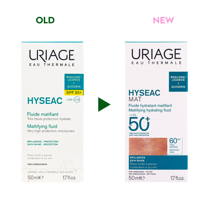 54460-Uriage Hyseac Mattifying fluid SPF50 50ml +9