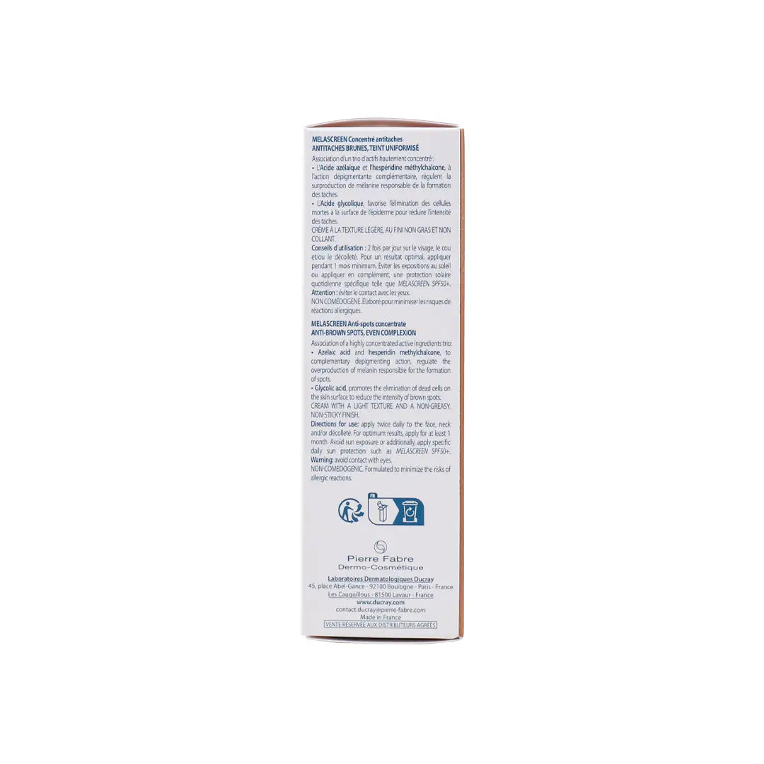 Ducray Melascreen Anti-Spots Concentrate Cream 30ml