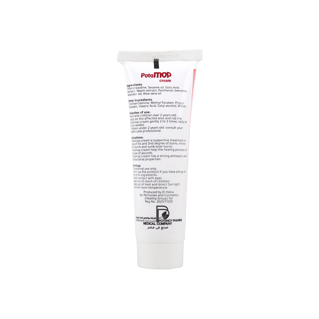 Potamop Antiseptic Burns & Wounds Cream 50gm